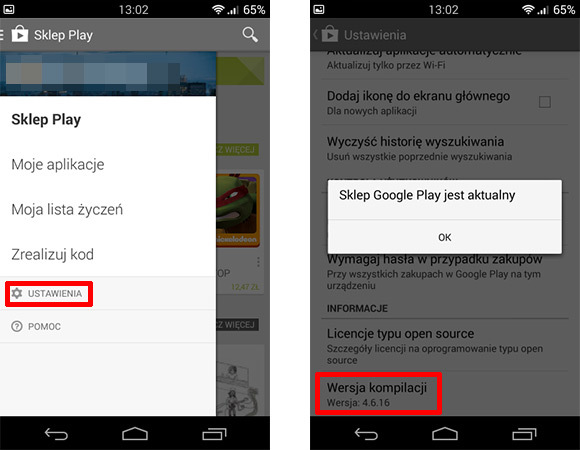 Jak Ręcznie Zaktualizować Sklep Play W Androidzie 9653